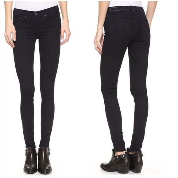 NEW • Rag & Bone • The Legging Black Jeans 24 - Picture 1 of 5